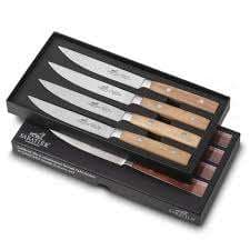 COFFRET 4 STEAKS 13CM MANCHE HETRE SABATIER