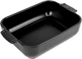 PLAT FOUR RECTANGULAIRE 25CM NOR SATIN APPOLIA