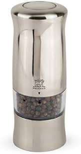 MOULIN A POIVRE ELECTRIQUE ASPECT INOX ZELI