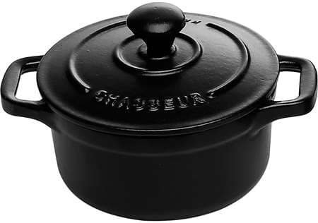 MINI COCOTTE FTE NOIR D100 AVEC COUVERCLE