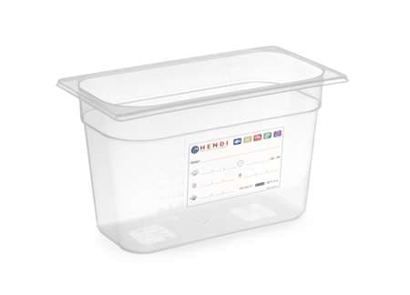 BAC GASTRONOME 1/3 100MM HACCP POLYPROPYLENE