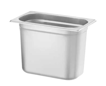 BAC GASTRONORME INOX 1/2 H 100MM KITCHEN LINE
