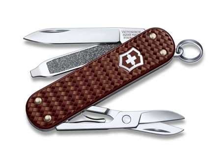 VICTORINOX CLASSIC SD PRECIOUS ALOX HAZEL BROWN