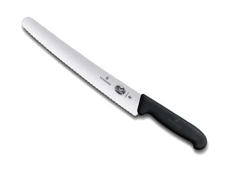 COUTEAU PATISSIER VICTORINOX 26CM NOIR