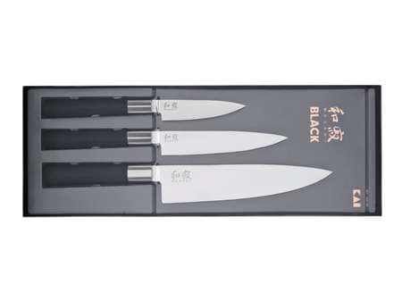 SET 3 COUTEAUX KAI 6710P + 6715U + 6720C