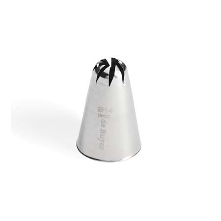 DOUILLE A ROSE INOX Ø 14MM