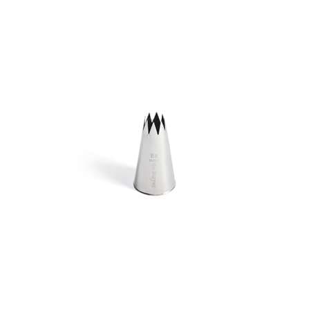 DOUILLE INOX CANNELEE E8 - 8 DENTS