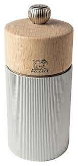 MOULIN A POIVRE LINE BOIS ET ALU 12CM