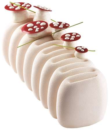 MOULE BUCHE SILICONE CREME