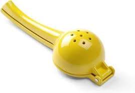 PRESSE AGRUMES JAUNE CITRON ALUMINIUM