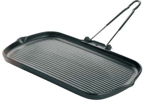 GRILL RECTANGULAIRE À POIGNÉE 37 X 22 CM