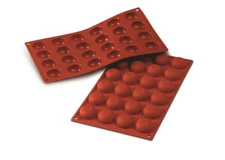 MOULE SILICONE 24 POMPONNETTE FLEXI 34 - SF009