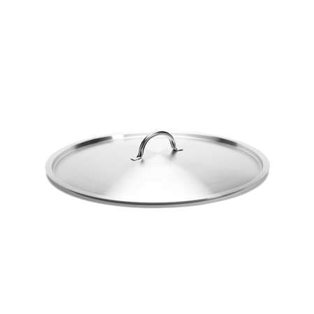 COUVERCLE INOX BROSSE Ø24CM