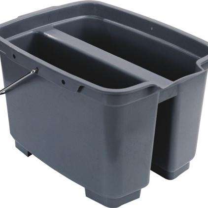 SEAU VITRIER DOUBLE COMPARTIMENT POUR LAVEUR DE VITRES UNGER