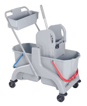 CHARIOT DE LAVAGE DOUBLE SEAU 2X25L