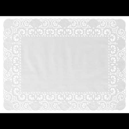 DENTELLE BRODEE RECTANGULAIRE 40X30CM X250