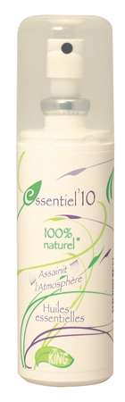 DESODORISANT PARFUM HUILE ESS 10 PURIF 100CC 'pulvérisateur'