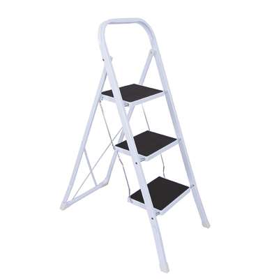 ESCABEAU 2 MARCHES + PLATEAU H = 1M