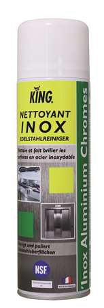 NETTOYANT INOX ALIMENTAIRE 500ML KING