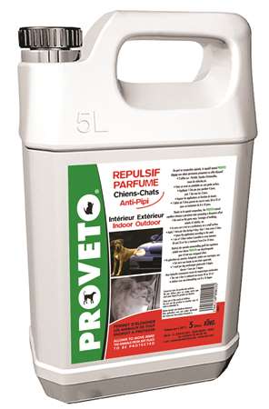 PROVETO: REPULSIF PARFUME CHIENS ET CHATS 5L KING