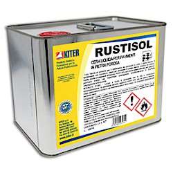 RUSTISOL: CIRE PROTECTION SOLVANT POLISSABLE TERRE CUITE 5L