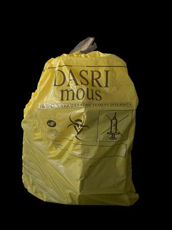 SAC POUBELLE 110L JAUNE DASRI (55 microns) X100