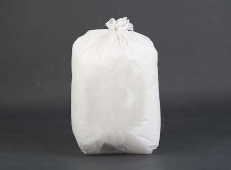 SAC POUBELLE 50L BLANC (30 microns) X500