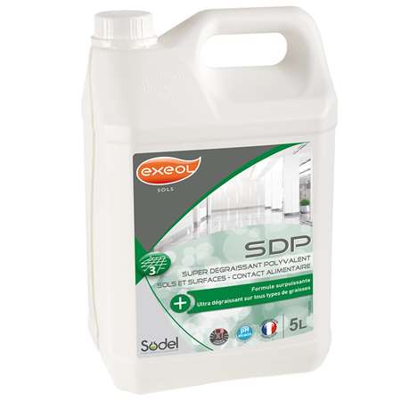 SDP: SUPER DEGRAISSANT PUISSANT 5L ALIMENTAIRE