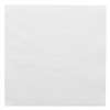 SERVIETTE LISSE 20X20CM BLANCHE X3600