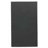 SERVIETTE 1/6 DOUBLE POINT 33x40CM NOIR OUATE X2000