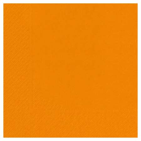 SERVIETTE OUATE 33X33 MANDARINE X1200