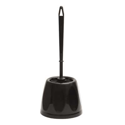 ENSEMBLE WC BALAYETTE PVC "noir"