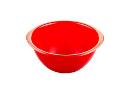 BASSINE PLASTIQUE ROUGE 32CM