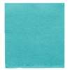 SERVIETTE 20X20 BLEU TURQUOISE DOUBLE POINT X2400