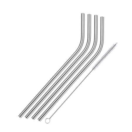 PAILLE EN ACIER INOXYDABLE "EDELSTAHL KNICK" LOT DE 4