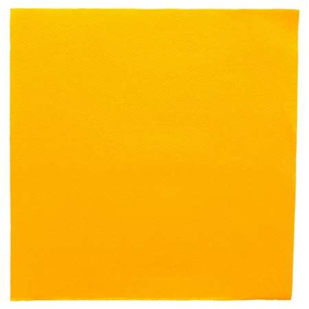 SERVIETTES ECOLABEL DOUBLE POINT 39x39 CM JAUNE SOLEIL x1200