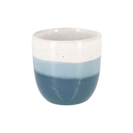 TASSE EXPRESSO RIGA BLEU 11CL EN GRÈS
