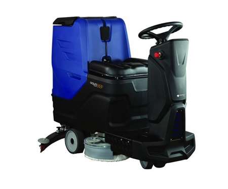 66 BT : AUTO-LAVEUSE AUTOPORTEE +BROSSE 2H  AQUATEAM