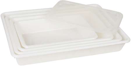 BAC RECTANGUL. PLAT 5L BLANC