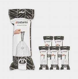 PERFECT FIT SAC POUBELLE M 60L BRABANTIA x20 "rouleaux"