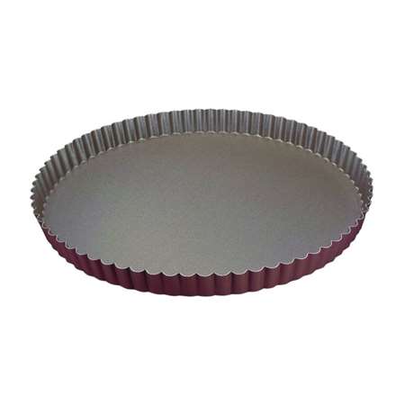 TOURTIERE RONDE CANNELEE - ANTIADHERENTE - Ø280/270MM H25MM