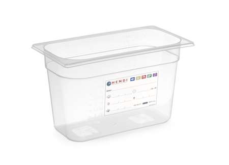 BAC GASTRONOME 1/3 100MM HACCP POLYPROPYLENE