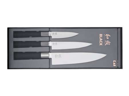 SET 3 COUTEAUX KAI 6710P + 6715U + 6720C