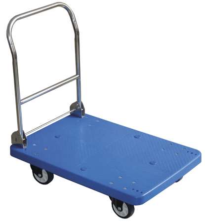 CHARIOT PLATEFORME AVEC TIMON PLIABLE
