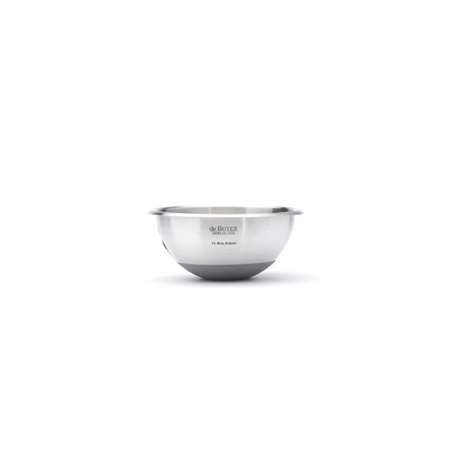 BASSINE 1/2 SPH. INOX FD SILICONE Ø 16