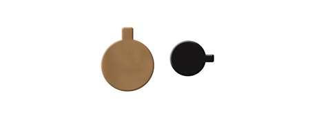 LANGUETTE ROND OR 6 CM X200