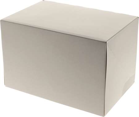 BOITE A BUCHE BLANCHE 30X11X11CM A L