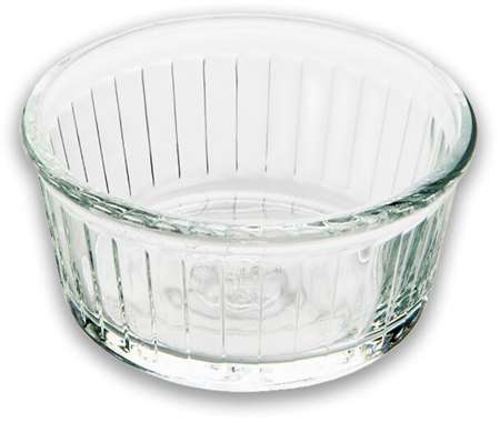 RAMEQUIN EN VERRE TREMPÉ 22CL Ø10CM